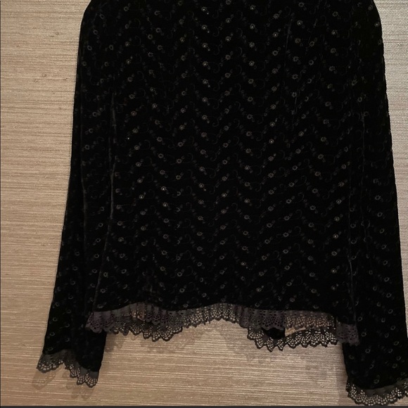 Black Velvet Dress Jacket ASO Lorelai Gilmore - Picture 6 of 9